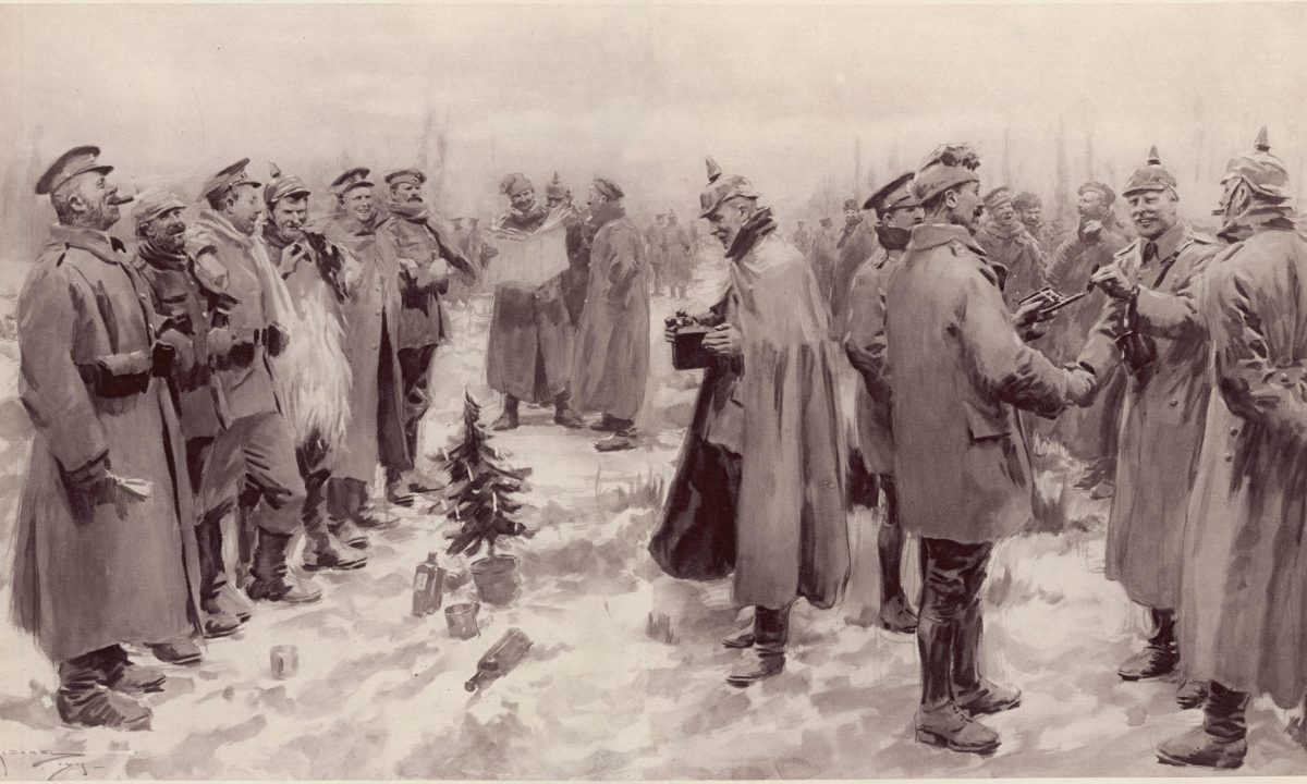 Christmas Truce 1914, as seen by the Illustrated London News.