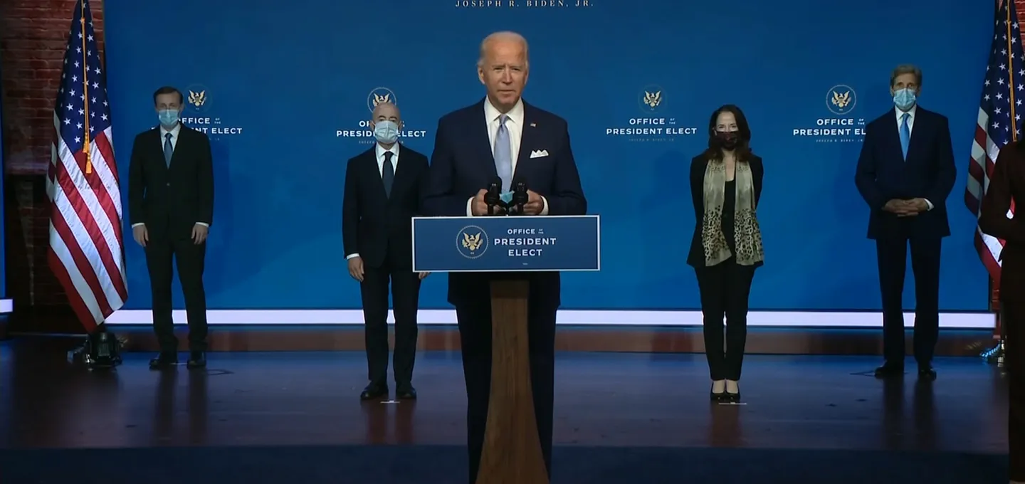 President-elect Biden Announces Foreign Policy and National Security Posts (November 24, 2020)